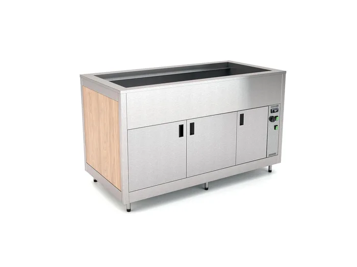 APSILDĀMĀ BUFETE AR VENTILATORU UN APAKŠĒJO NODALĪJUMU OMNIA 3BM/SC