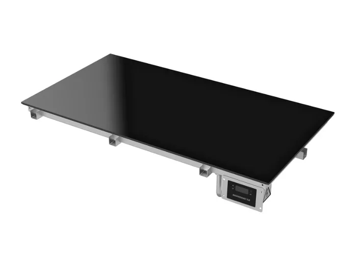 Iebūvējama apsildāma stikla virsma  1280 mm, 4 GN 1/1